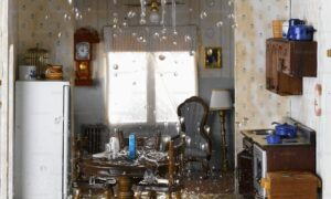 water damage in home